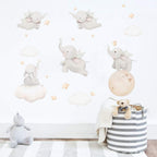Elephant Wall Decal – Animal Wall Sticker for Nursery & Kids Room
