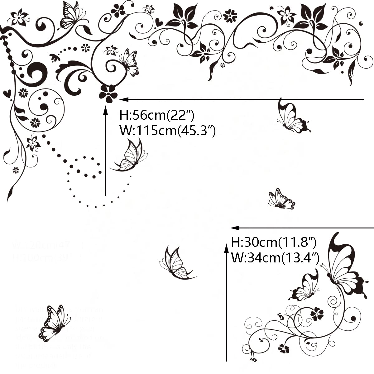 Black Vines Butterfly
