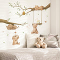 Bear Wall Decal – Woodland Animal Wall Sticker for Nursery & Kids Room