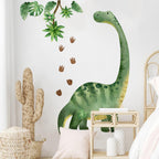 Large Dinosaur Wall Decal – Watercolor Dino Wall Sticker for Nursery & Kids Room