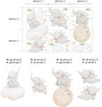 Elephant Wall Decal – Animal Wall Sticker for Nursery & Kids Room