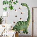 Large Dinosaur Wall Decal – Watercolor Dino Wall Sticker for Nursery & Kids Room