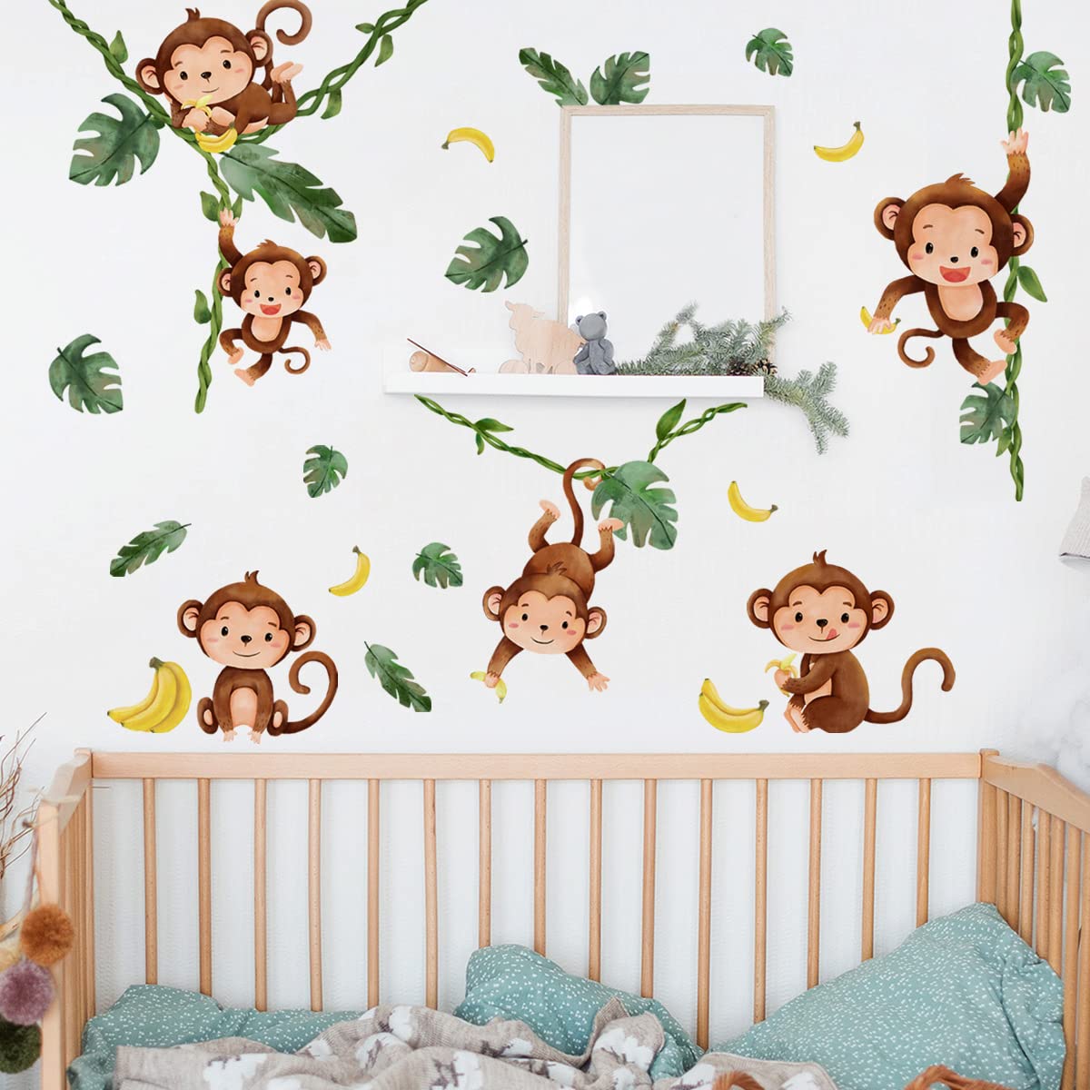 Monkey With Vines