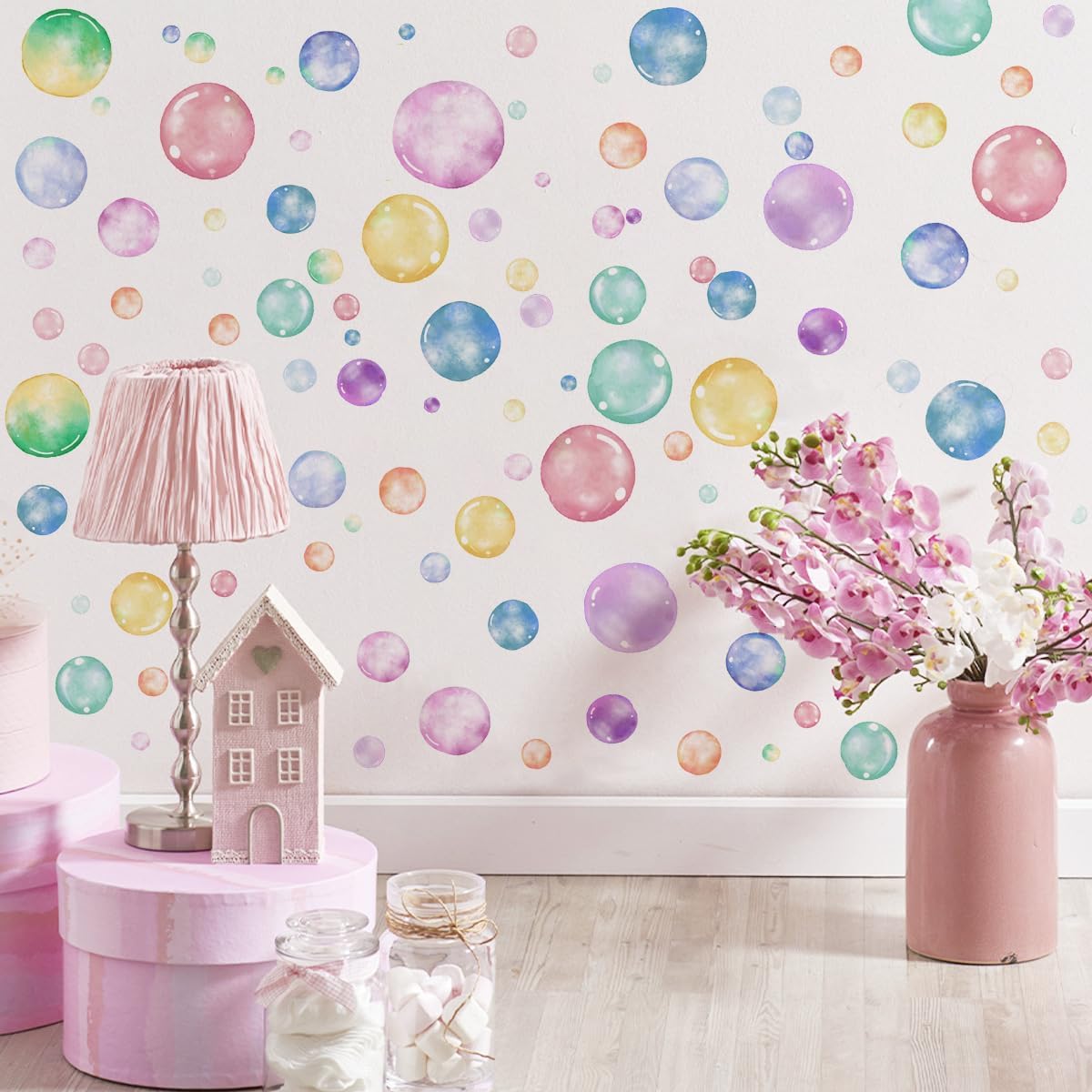 Watercolor Bubbles